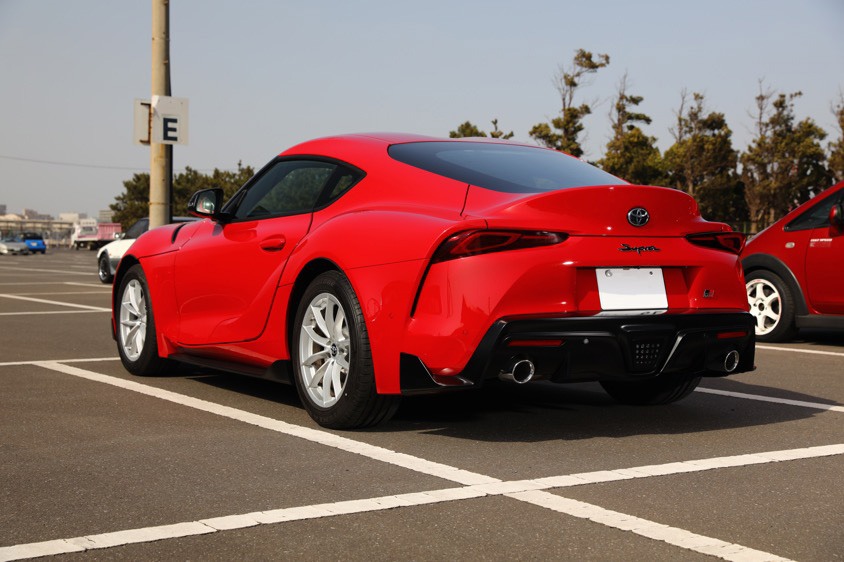 トヨタ・GRスープラ（DB82） リア　ビュー