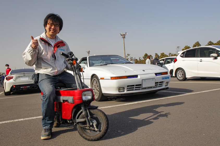 トヨタ・スープラ(MA70) ホンダ・モトコンポとオーナー