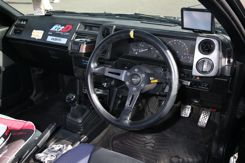 トヨタ・スプリンタートレノ（AE86） インテリア