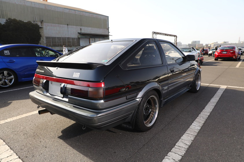 トヨタ・スプリンタートレノ（AE86） リア