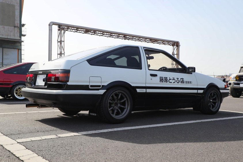 トヨタ・スプリンタートレノ（AE86） リア