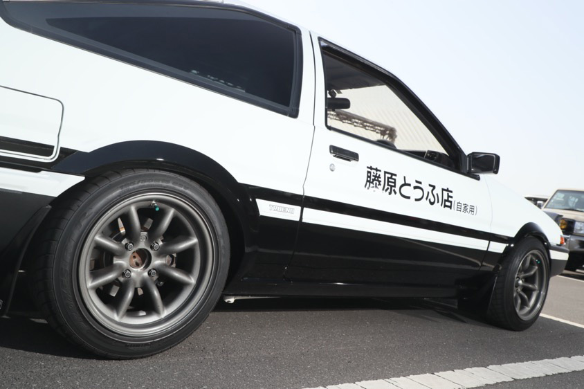 トヨタ・スプリンタートレノ(AE86) サイド