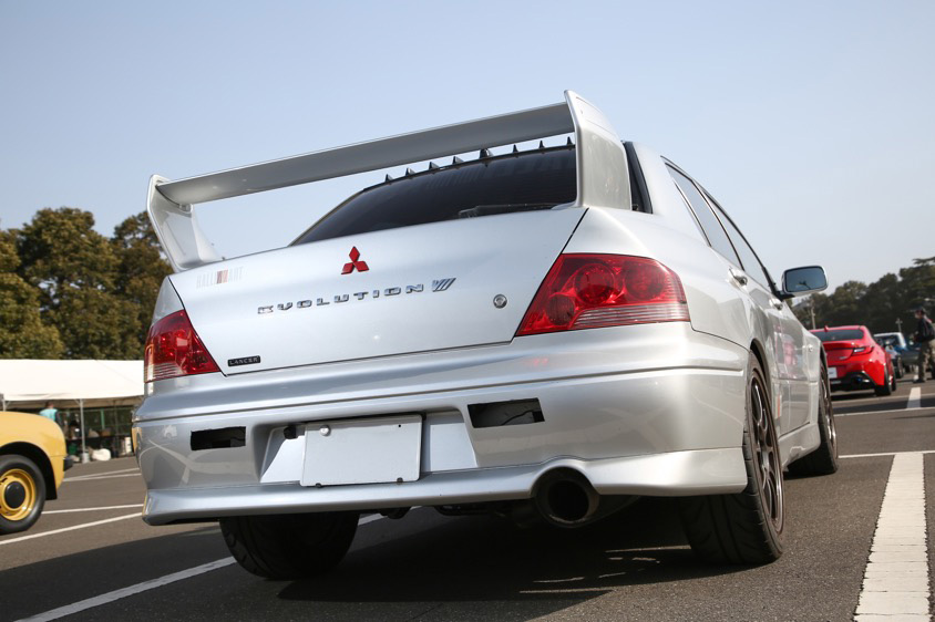 三菱・ランサーエボリューションVII(CT9A) リア