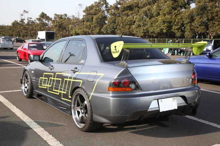 三菱・ランサーエボリューションVIII(CT9A) リア