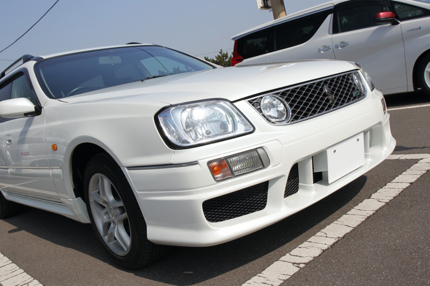日産・ステージア(WGC34) フロント