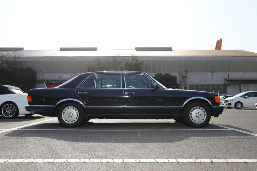 メルセデスベンツ・Sクラス（WDB126） サイド