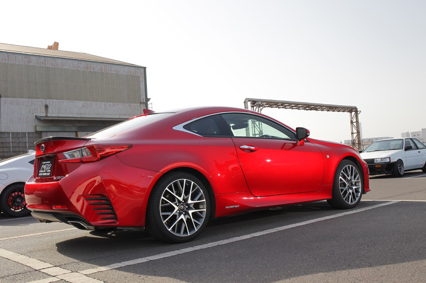 レクサス・RC(AVC10) リア