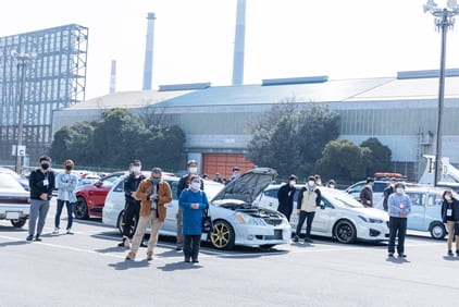 午後のオープニングも密回避