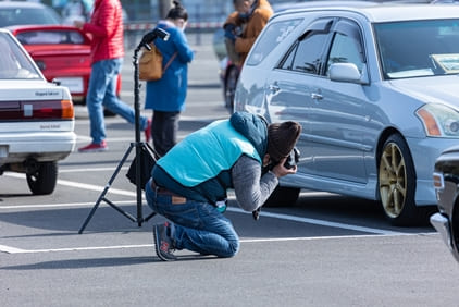3カット撮影、頑張って撮ってますよ