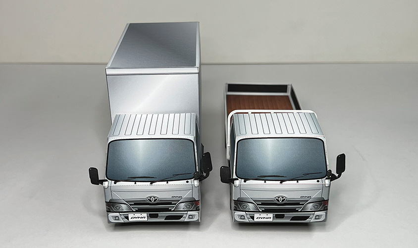 Dyna Papercraft ダイナ ペーパークラフト | クルマ情報サイトーGAZOO.com