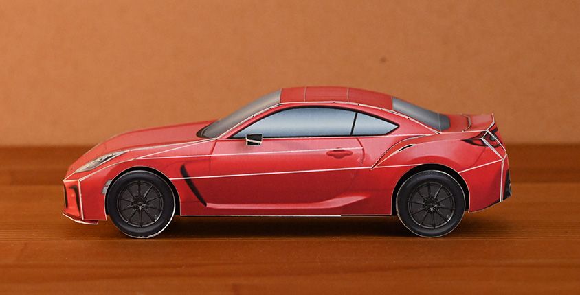 トヨタ GR86(ZN8) ペーパークラフト