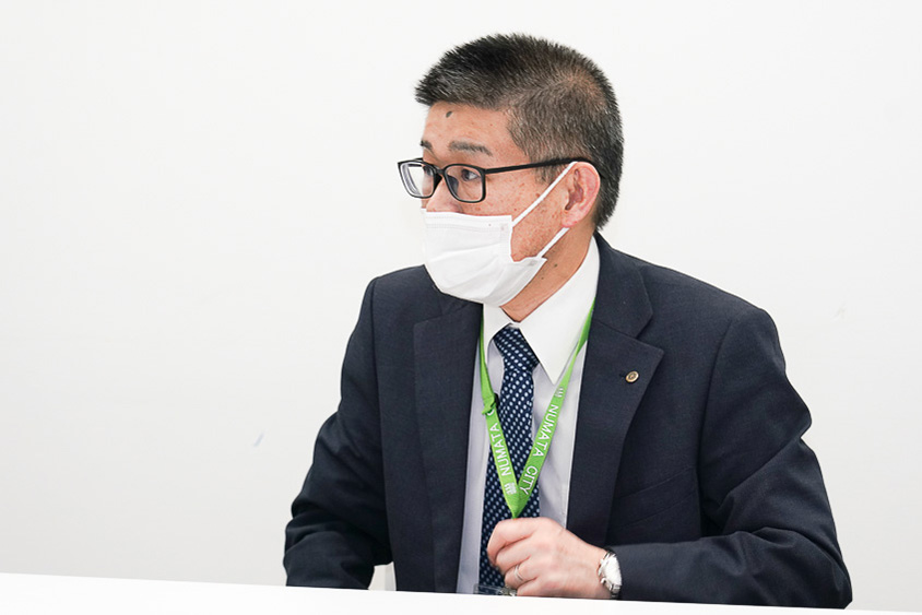 沼田市役所 総務部 企画政策課長補佐 兼 政策推進係長 生方規夫氏