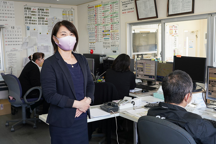 日本中央交通株式会社代表取締役社長の諸井昌代氏