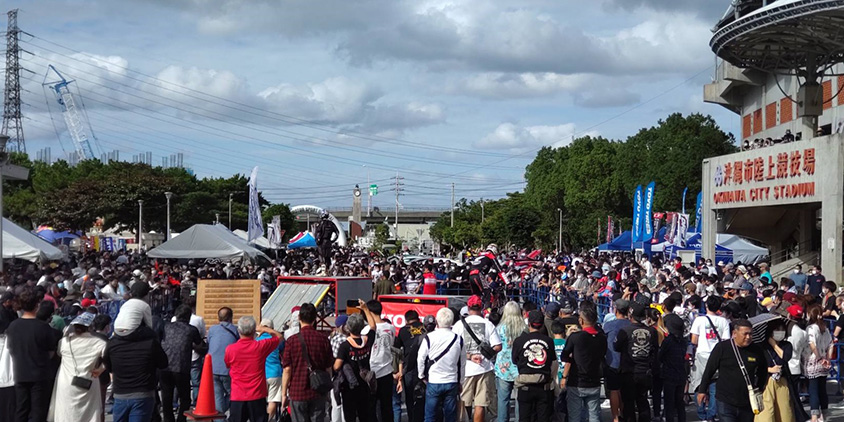 大人気の2022年コザモータースポーツフェスティバル