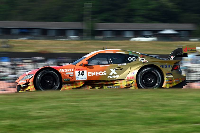 GT500 14号車 ENEOS X PRIME GR Supra(大嶋 和也山下 健太) TGR TEAM ENEOS ROOKIE