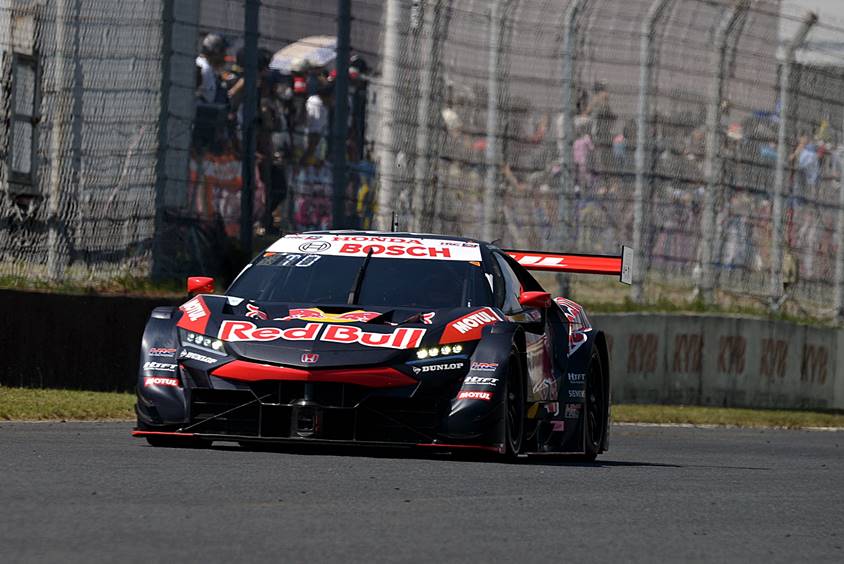 GT500 16号車  Red Bull MOTUL MUGEN NSX-GT(笹原 右京大湯 都史樹) TEAM Red Bull MUGEN