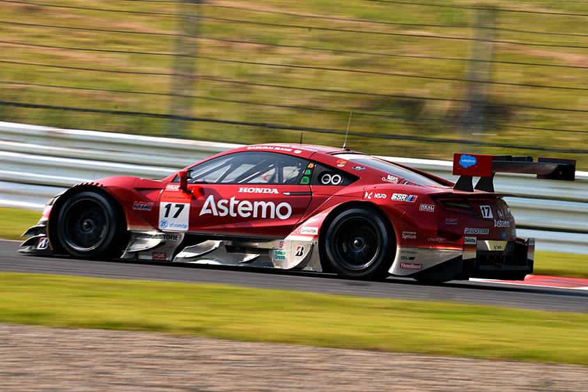 GT500 17号車 Astemo NSX-GT(塚越 広大松下 信治) Astemo REAL RACING