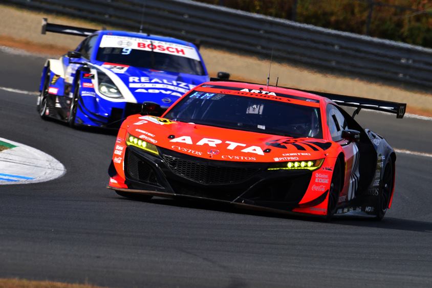 55号車　ARTA NSX GT3(武藤 英紀・木村 偉織)