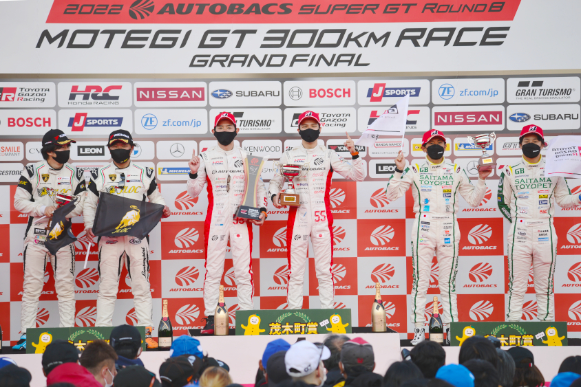 SUPER GT GT300表彰台