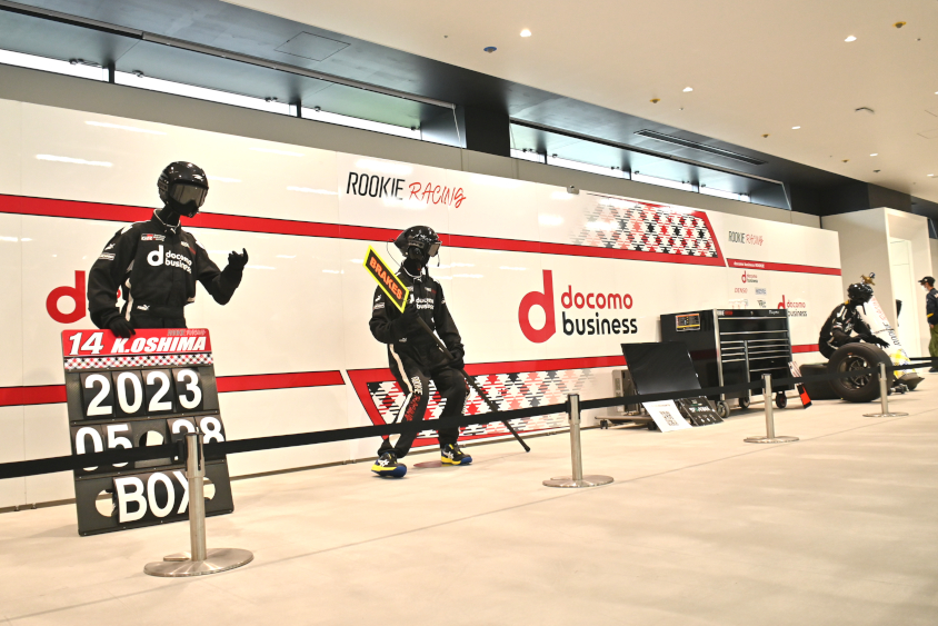 docomo business ROOKIEのピットのイメージ