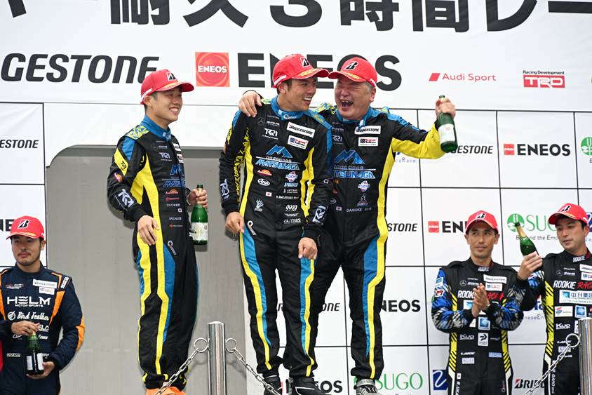 スーパ耐久第3戦SUGO TKRI  中山友貴/元嶋佑弥/DAISUKE