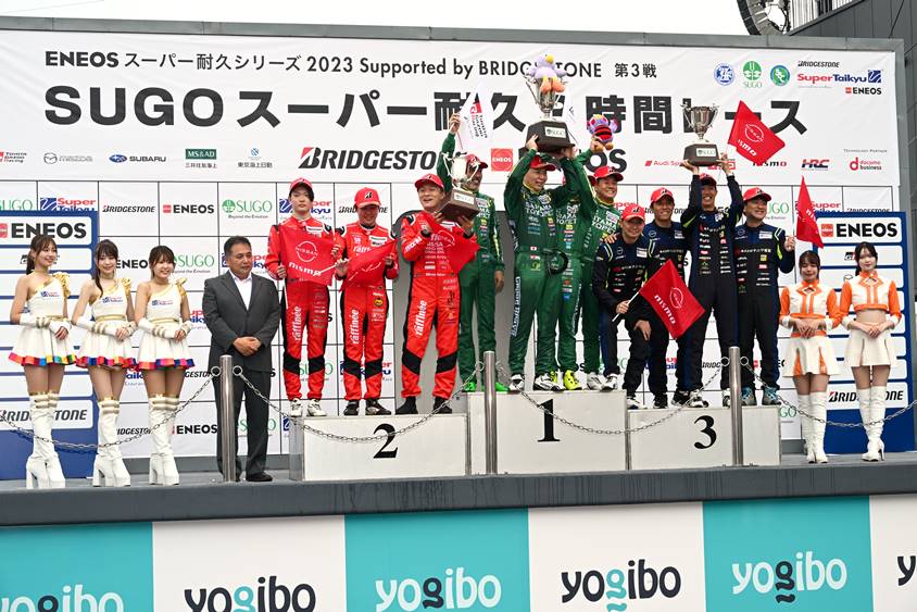 スーパ耐久第3戦SUGO　ST-Zクラス表彰式