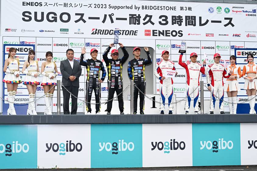 スーパ耐久第3戦SUGO　ST-Qクラス表彰式