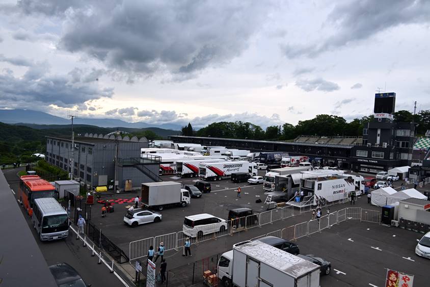 スーパ耐久第3戦SUGO　レース終了後のSUGO