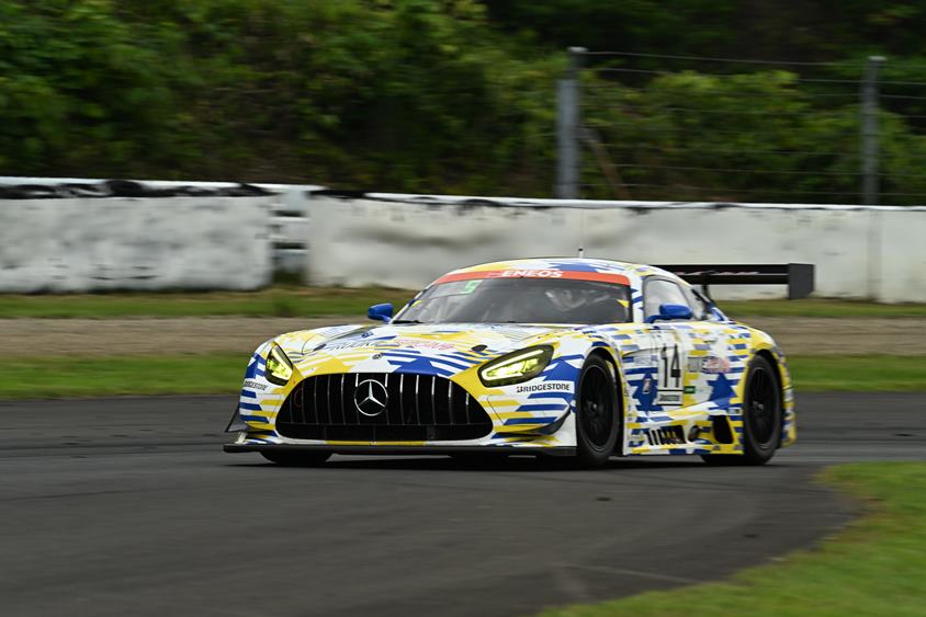 スーパ耐久第3戦SUGO ST-Xクラス 3位 14号車中升 ROOKIE AMG GT3