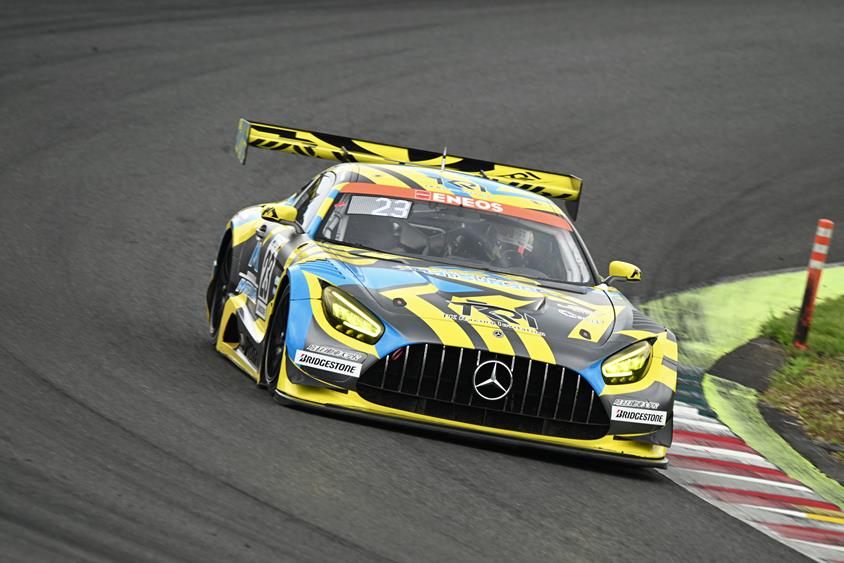 スーパ耐久第3戦SUGO ST-Xクラス優勝 23号車TKRI松永建設AMG GT3