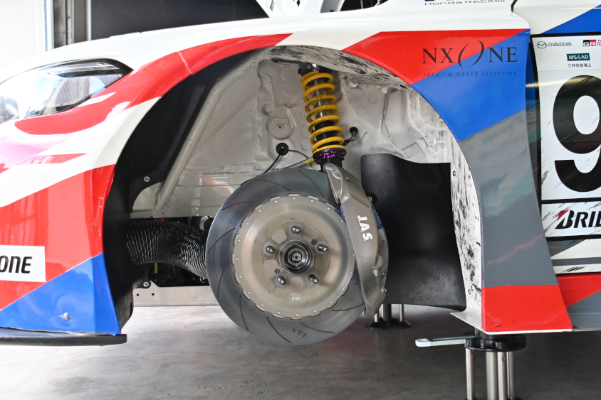 97号車 Racer HFDP CIVICのフロントブレーキ