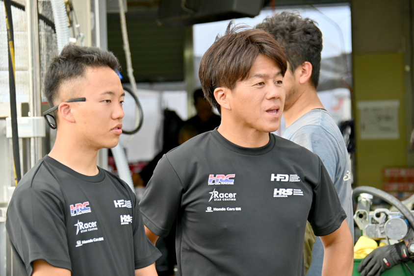 三井優介選手と遠藤光博選手