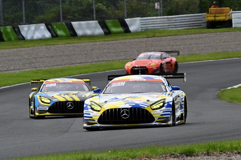 第4戦スーパー耐久 14号車 中升 ROOKIE AMG GT3