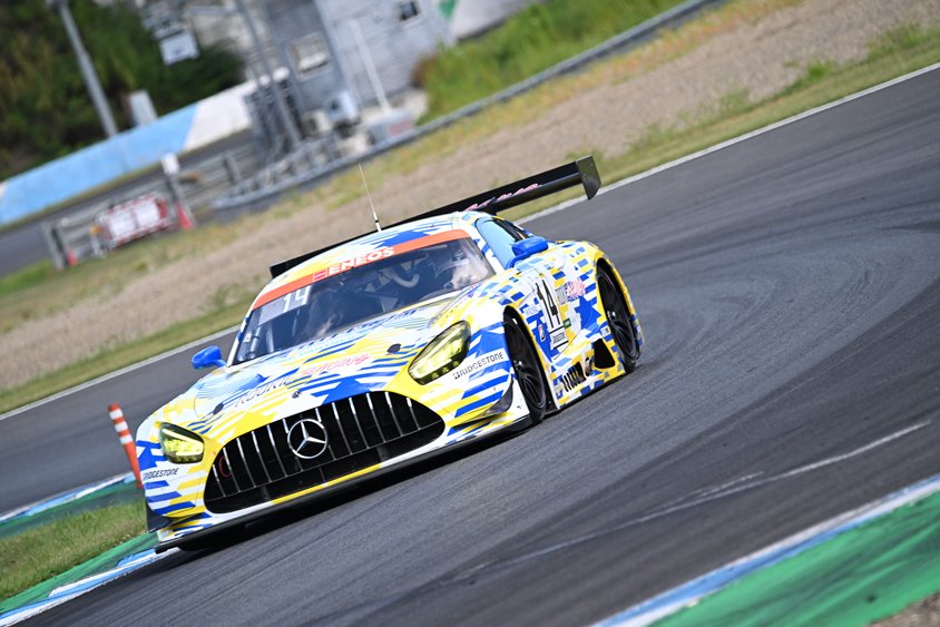 スーパー耐久もてぎ　ST-X3位：14号車、中升 ROOKIE AMG GT3、鵜飼 龍太、蒲生 尚弥、平良 響、片岡 龍也