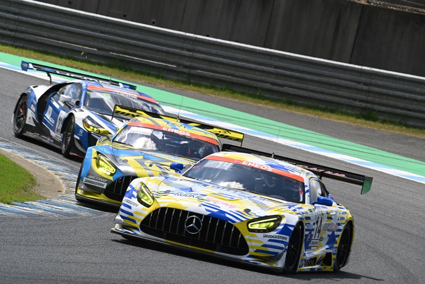 スーパー耐久第5戦 ST-X 14号車 中升 ROOKIE AMG GT3  