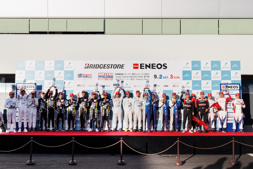 ST-Qクラスに参戦する7台中6台がカーボンニュートラルな燃料を使用し未来への挑戦を行う