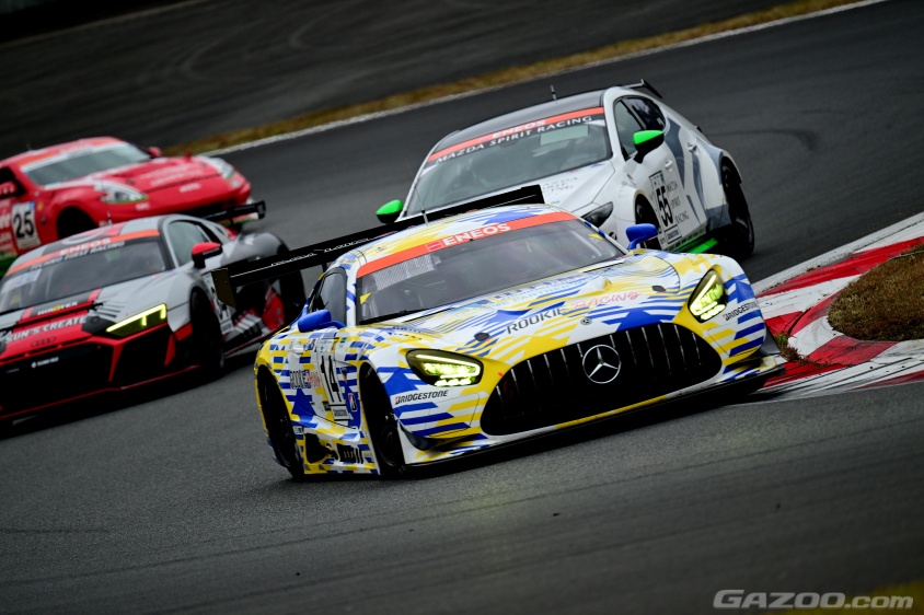 スーパー耐久　ST-X 14号車　中升 ROOKIE AMG GT3　（鵜飼龍太、蒲生尚弥、平良響、片岡龍也）