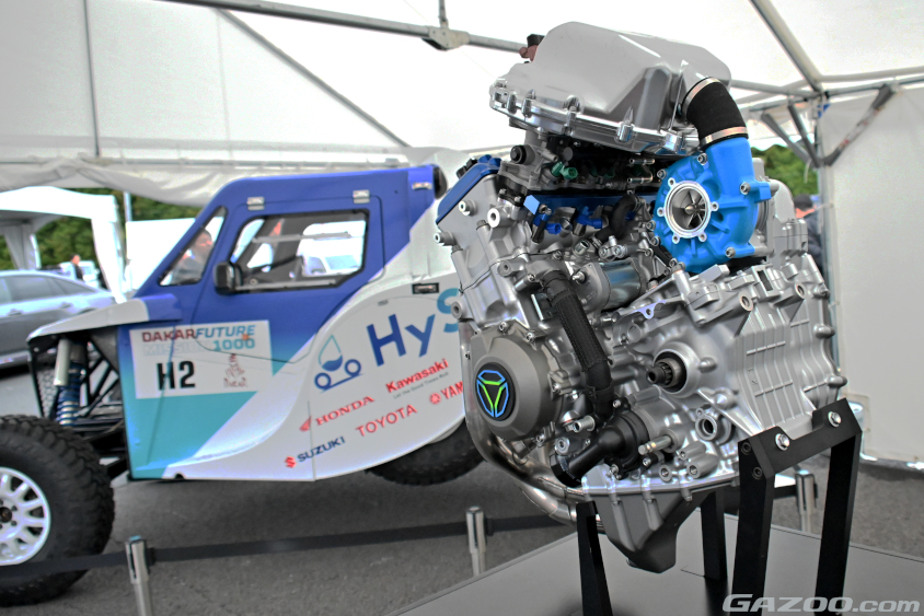 HySE-X1に搭載される水素エンジン