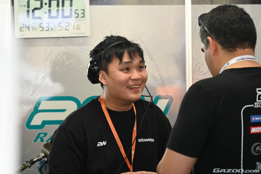 2W Zoomies x GR Garage 山口・周南のナニン・インドラ・パユーング監督