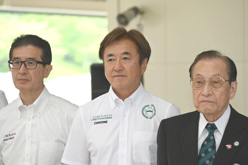 TEAM 青山学院大学体育会自動車部の宮尾佳延監督