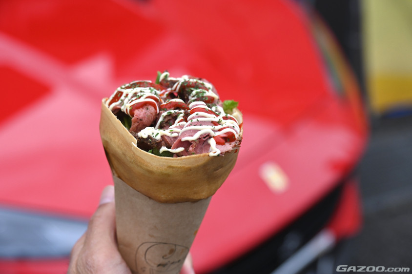 「ST-ローストビーフクレープ」