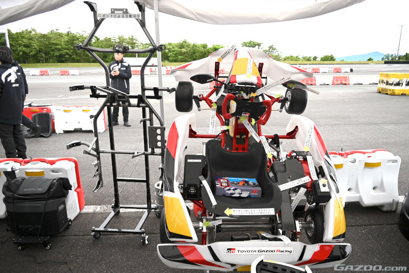 GR KARTのフレームは適切な素材選択とロボットによる自動溶接でコストを低減