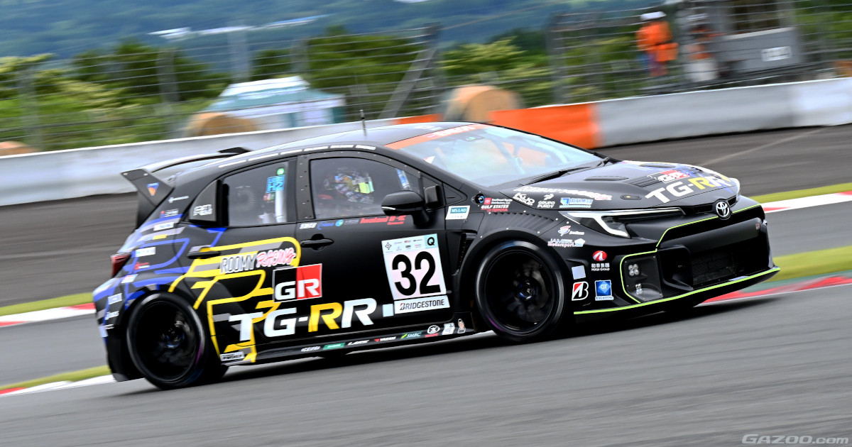 TGRR GR Corolla H2 conceptが今年も富士24時間でさまざまな挑戦。液体