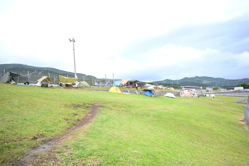 ㉚GRスープラコーナーの内側のエリア