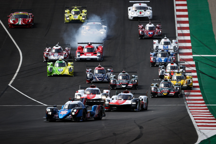 WEC第2戦ポルティマオ決勝レーススタート