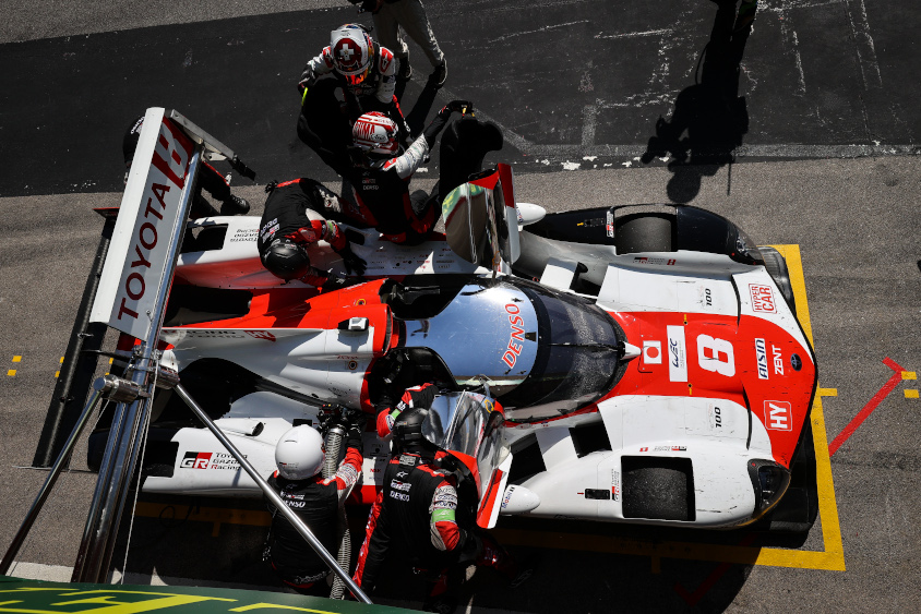 8号車TOYOTA GAZOO Racing GR010 HYBRID