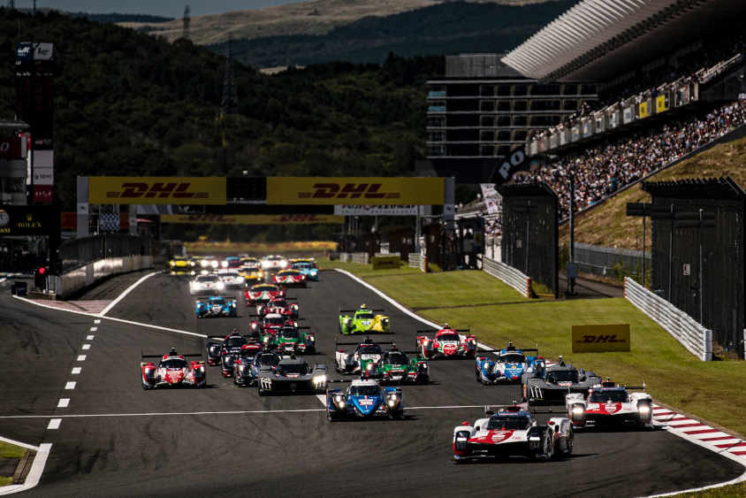 WEC第5戦富士のスタートシーン