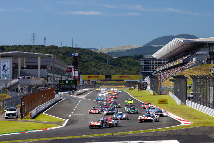 2022年第5戦富士6時間レースのスタートシーン (c)2022 Harry Parvin /focuspackmedia.com