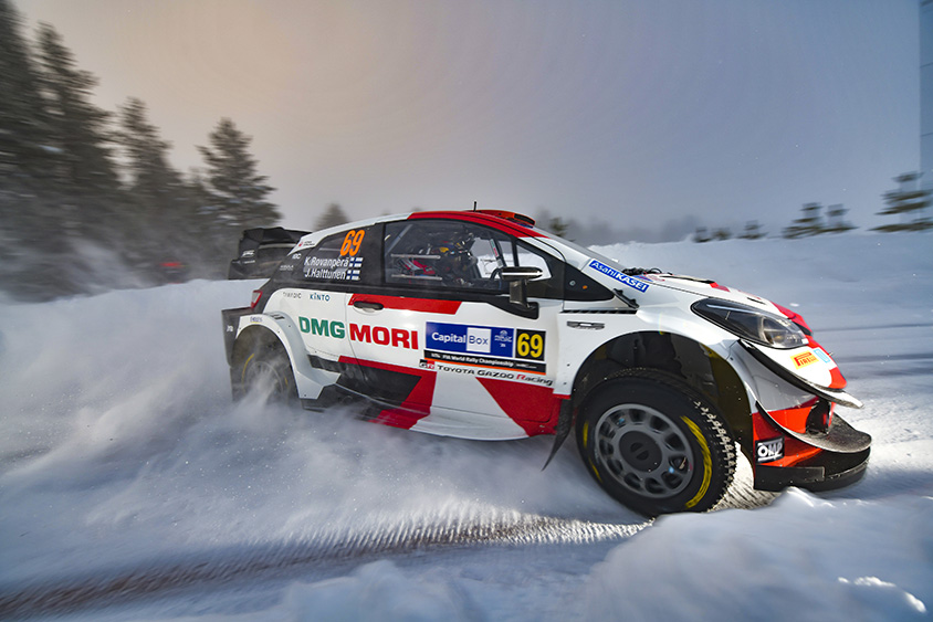 TOYOTA Yaris WRC 2021 フィンランドラリー 2021 速報】WRC2021第2戦アークティック・ラリー・フィンランド、トヨタの