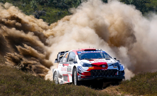 【WRC2021】第6戦サファリ・ラリー・ケニア デイ2 勝田貴元が総合2位に浮上！ 首位はヌービル